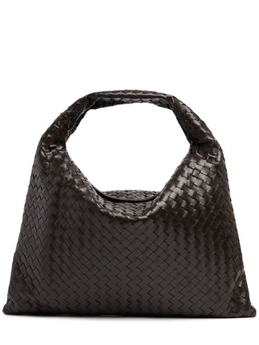 Large Hop Leather Shoulder Bag - BOTTEGA VENETA - Modalova