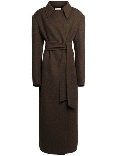 Lea Wool Long Coat - KHAITE - Modalova