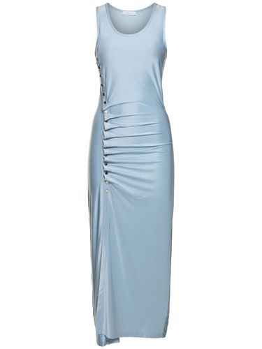 Vestido Midi De Jersey Drapeado - RABANNE - Modalova