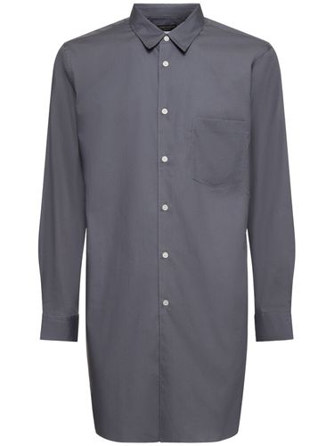 Camicia Lunga In Cotone - COMME DES GARÇONS HOMME PLUS - Modalova