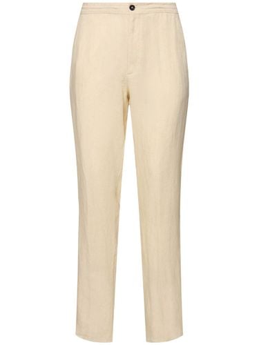 Pure Linen Joggers - ZEGNA - Modalova