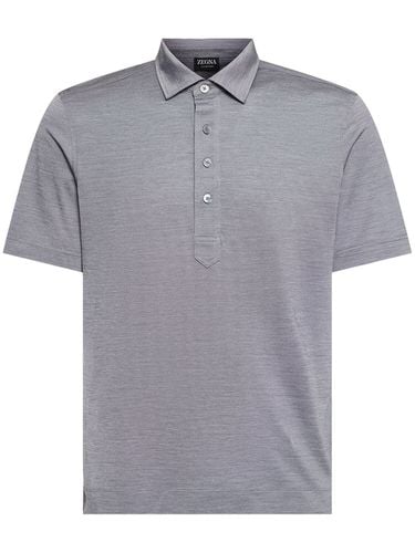 Leggerissimo Cotton & Silk Polo - ZEGNA - Modalova