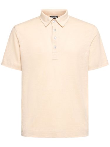 Pure Linen Polo - ZEGNA - Modalova