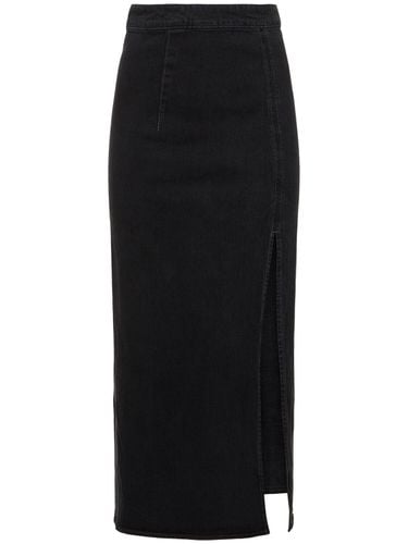 Ms. Madison High Rise Denim Long Skirt - TRIARCHY - Modalova