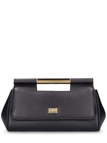 Sicily Elongated Leather Top Handle Bag - DOLCE & GABBANA - Modalova