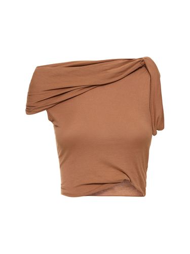 Sienna Twist-shoulder Crop Top - RICK OWENS - Modalova