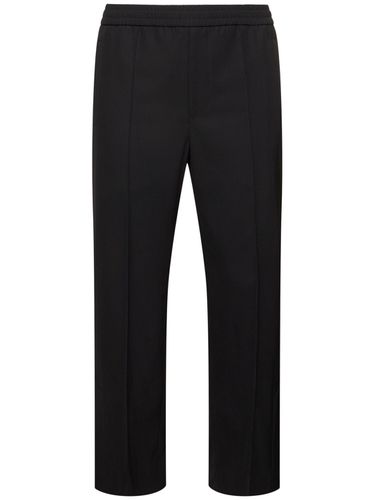 Drawstring Wool Blend Pants - GUCCI - Modalova