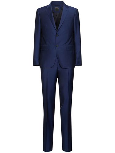 Wool & Mohair Tailored Suit - ZEGNA - Modalova