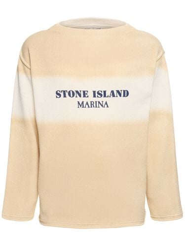 Marina Boatneck Sweatshirt - STONE ISLAND - Modalova