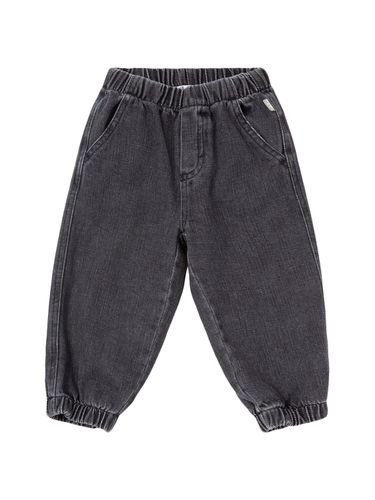 Pantalones De Denim De Algodón Stretch - IL GUFO - Modalova