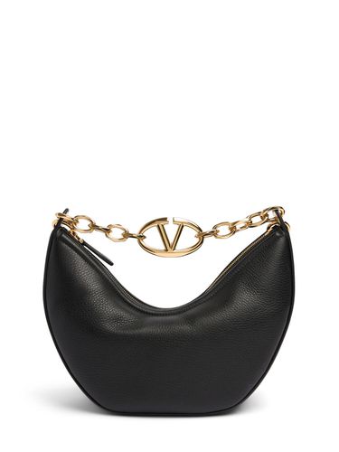 Small V Logo Gate Leather Top Handle Bag - VALENTINO GARAVANI - Modalova