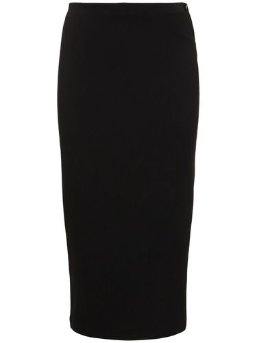 Technical Split Midi Skirt - ANDREADAMO - Modalova