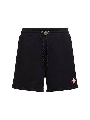 Diamond Logo Embroidered Sweat Shorts - CASABLANCA - Modalova