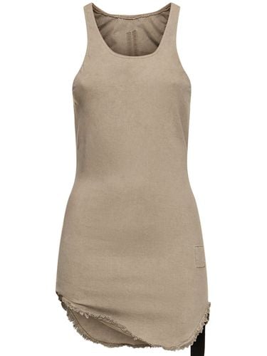 Denim Tank Top - RICK OWENS DRKSHDW - Modalova