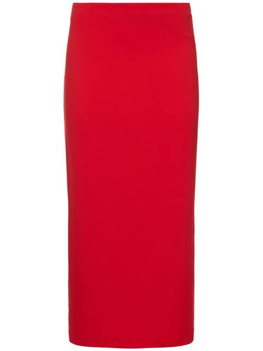 Technical Split Midi Skirt - ANDREADAMO - Modalova