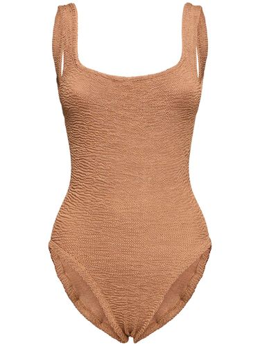 Square Neck One Piece Swimsuit - HUNZA G - Modalova