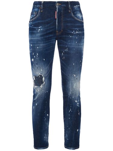 Jeans Aus Baumwolldenim „skater Fit“ - DSQUARED2 - Modalova