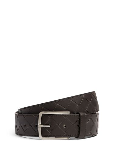 Cm Intrecciato Leather Belt - BOTTEGA VENETA - Modalova