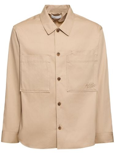 Bequemes Baumwoll-overshirt - MAISON KITSUNÉ - Modalova