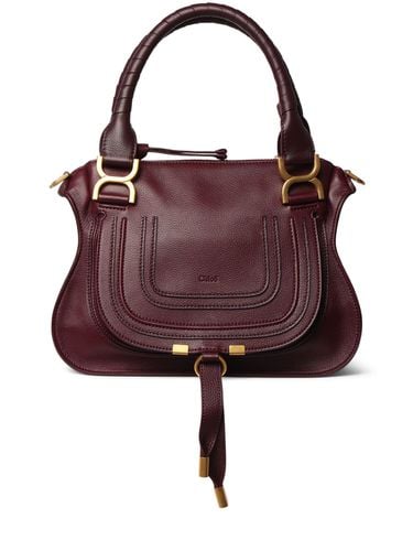 Marcie Leather Top Handle Bag - CHLOÉ - Modalova