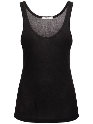 Karla Viscose Jersey Tank Top - AGOLDE - Modalova