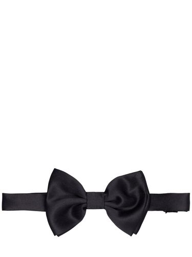 Plain Tech Bow Tie - TAGLIATORE - Modalova