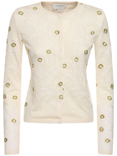 Cashmere & Silk Knit Cardigan - GIAMBATTISTA VALLI - Modalova