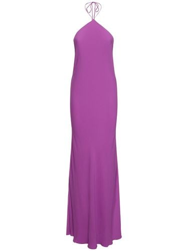 Rebecca Silk Georgette Maxi Slip Dress - THE ANDAMANE - Modalova