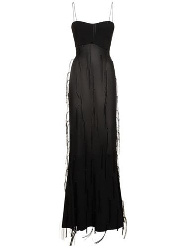 La Robe Fino Embroidered Mesh Long Dress - JACQUEMUS - Modalova