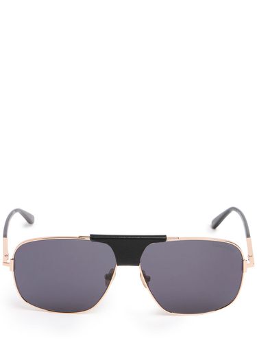 Occhiali Da Sole Tex Aviator In Metallo - TOM FORD - Modalova