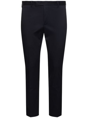 Dieci Pleated Cotton Twill Pants - PT TORINO - Modalova