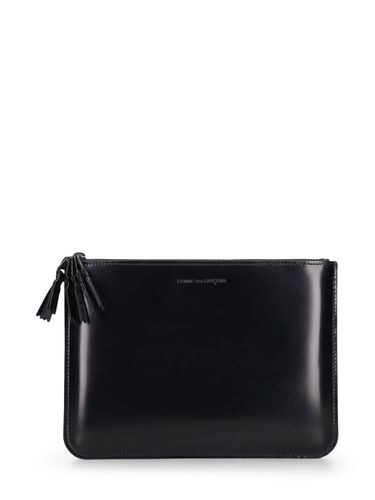 Cartera De Piel Con Cremallera - COMME DES GARÇONS WALLET - Modalova