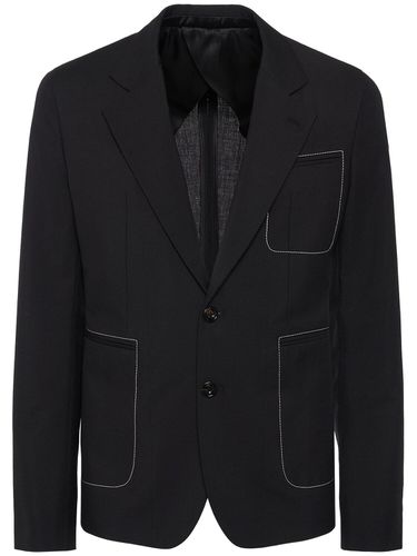 Cotton & Mohair Blazer - ALEXANDER MCQUEEN - Modalova