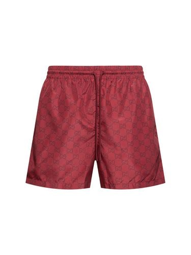 Bañador Shorts De Nylon - GUCCI - Modalova