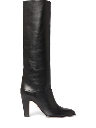 Mm Eve Leather Tall Boots - CHLOÉ - Modalova