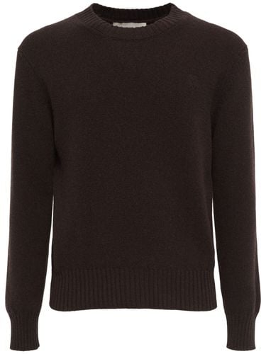 Adc Logo Cashmere Sweater - AMI PARIS - Modalova