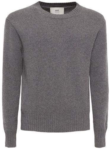 Adc Logo Cashmere Sweater - AMI PARIS - Modalova