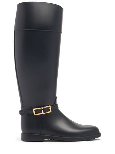 Mm Nora Rainy Tall Rubber Boots - SERGIO ROSSI - Modalova