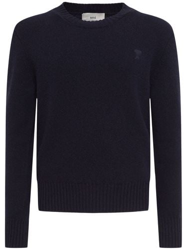 Adc Logo Cashmere Sweater - AMI PARIS - Modalova