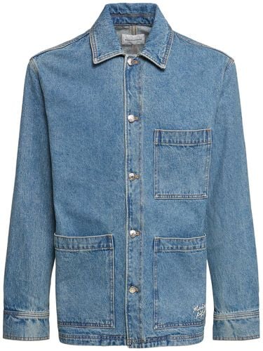 Denim Workwear Jacket - MAISON KITSUNÉ - Modalova