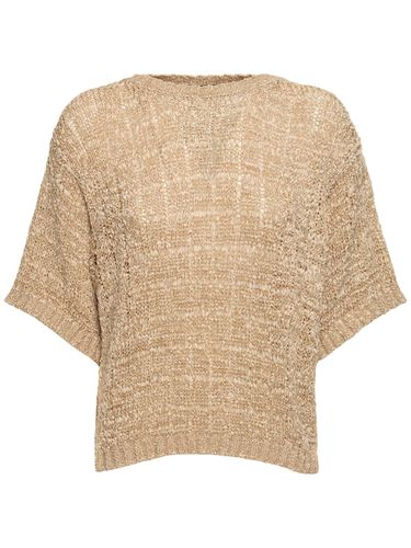 Shikotsu Openwork Knit Silk T-shirt - LORO PIANA - Modalova