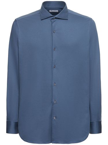 Andrew Ml Cotton Jersey Shirt - LORO PIANA - Modalova