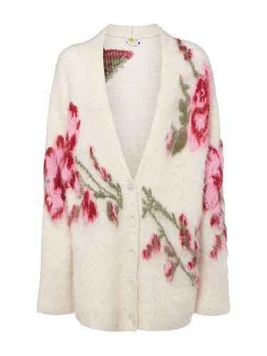 Maxi Knit Cardigan - BLUMARINE - Modalova