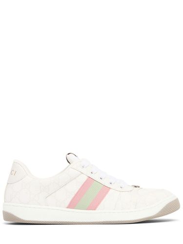 Mm Hohe Sneakers Aus Canvas „screener“ - GUCCI - Modalova