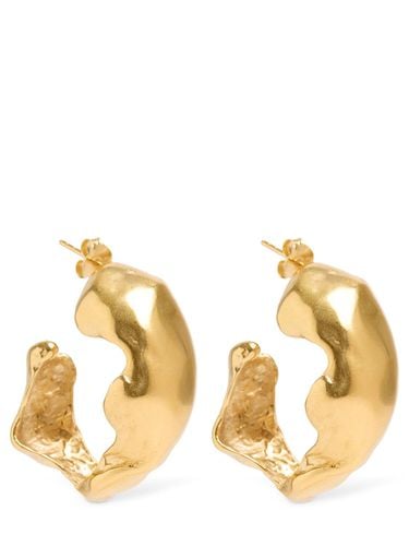 Pompas Hoop Earrings - SIMUERO - Modalova