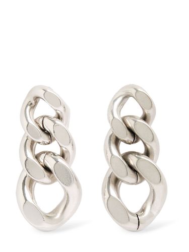 Small Chain Pendant Earrings - JIL SANDER - Modalova