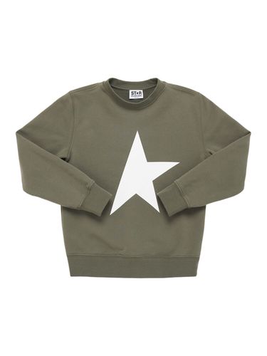 Sweatshirt Aus Baumwollmischung Mit Logo „star“ - GOLDEN GOOSE - Modalova