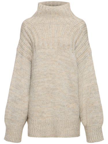 Basque Wool Blend Turtleneck Sweater - SOEUR - Modalova