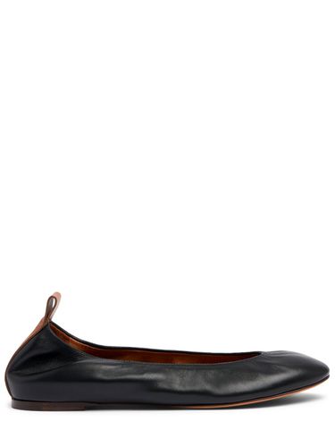 Mm Leather Ballerina Flats - LANVIN - Modalova