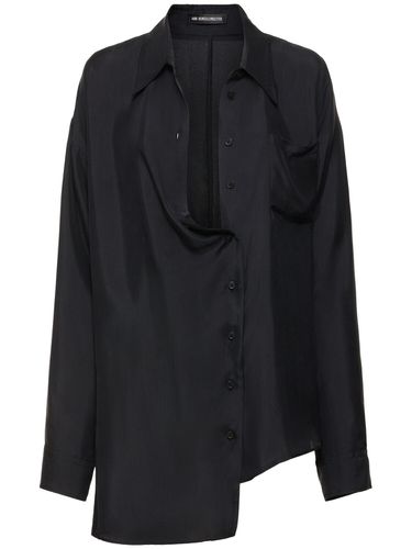 Camicia Jula In Twill Di Seta - ANN DEMEULEMEESTER - Modalova